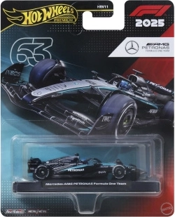Hot Wheels premium resorak FORMUŁA 1 MERCEDES-BENZ George Russell #63 1:64
