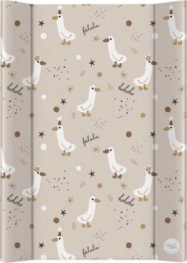 Ceba Baby twarda nakładka do przewijania na łóżeczko 50 × 70 cm basic crazy ducks