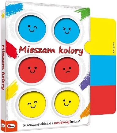 Mieszam kolory – kreatywna książeczka edukacyjna dla dzieci