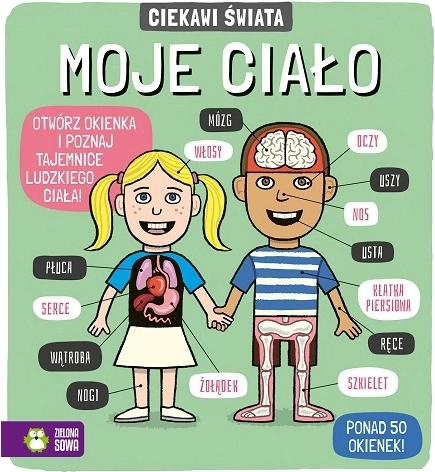 Ciekawi świata: moje ciało (książka w języku polskim) - 1 szt.
