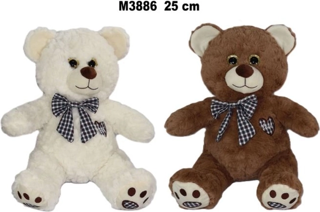Pluszowy miś 25 cm - 1 sztuka