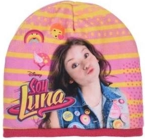 Czapka Soy Luna z malinowym wykończeniem
