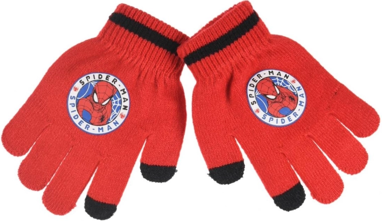 Dziecięce zimowe rękawiczki dotykowe Spiderman - 1 sztuka