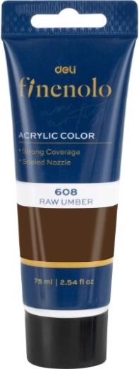 Farba akrylowa 75 ml brązowa