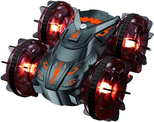 Drivero RC amfibijny offroad – pomarańczowy samochód zdalnie sterowany do wody i terenu