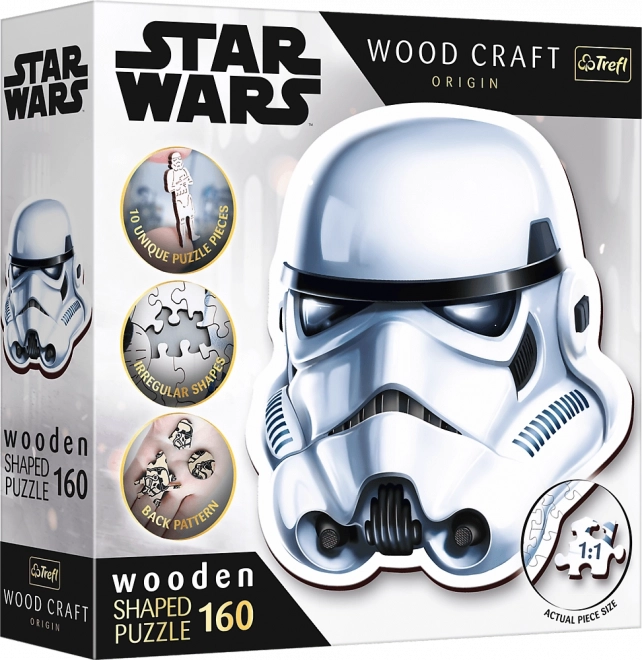 Drewniane puzzle STAR WARS 160 elementów