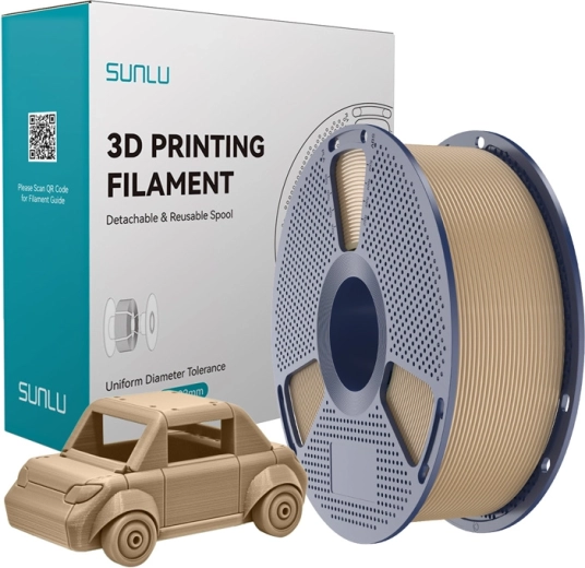 Filament Sunlu PETG dębowy