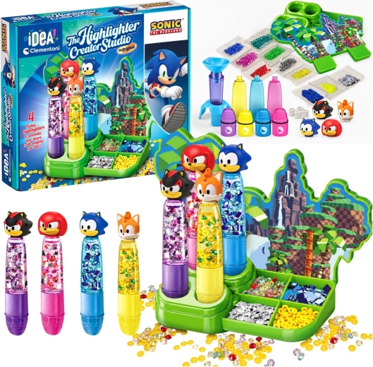 Kreatywny zestaw do tworzenia zakreślaczy Sonic