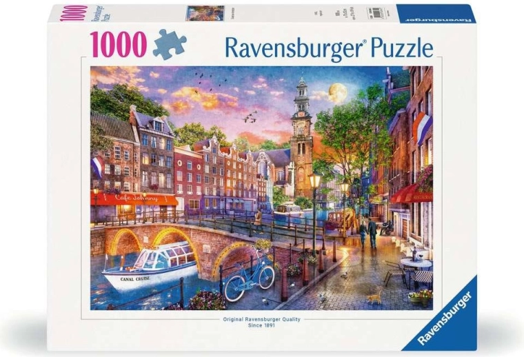 Puzzle Ravensburger Amsterdam 1000 elementów