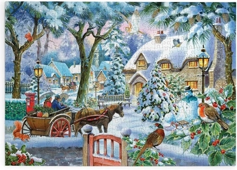 Puzzle House of Puzzles Prawie w domu, 500 dużych elementów