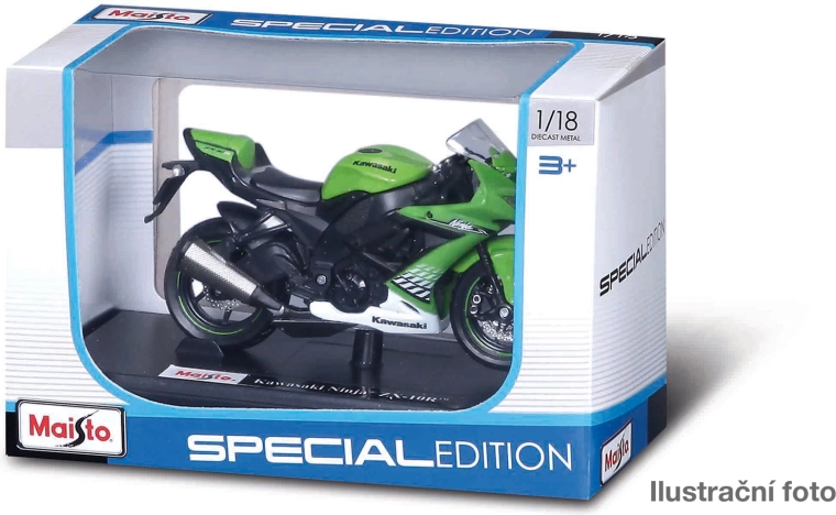 Metalowy model motocykla Maisto Wheelers 1:18 mix