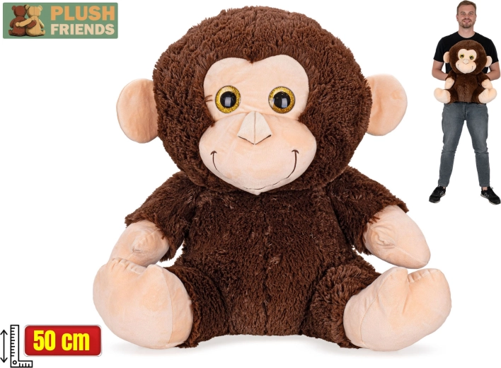 Plush Friends pluszowa małpka 50 cm