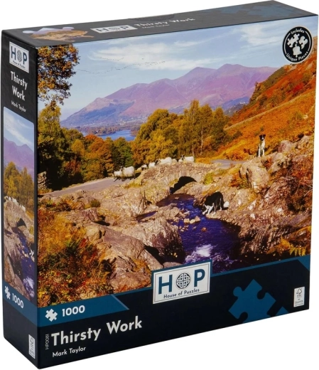 House of Puzzles Orzeźwienie nad strumieniem – puzzle 1000 elementów