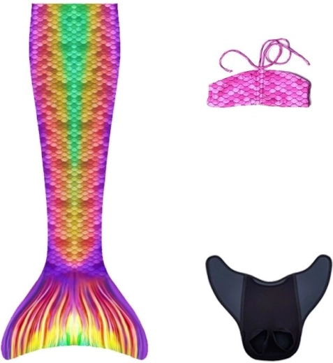 Syreni ocas - monoploutve do pływania Cancun + bikini