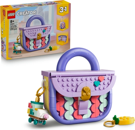 LEGO Creator modna torebka z miejscem do przechowywania