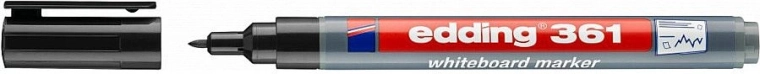 Marker do tablic Edding 361 czarny - 1 szt.