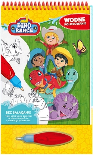 Dino Ranch wodne kolorowanki – część 1