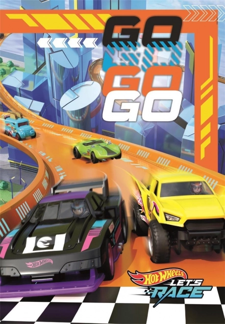 Puzzle 180 elementów Super Color Hot Wheels