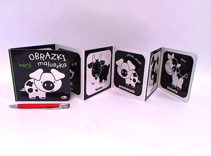 Obrazki maluszka: Wieś – dziecięca książeczka obrazkowa o wsi (polski)