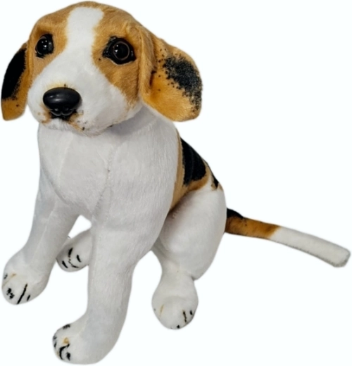 Pluszowy pies beagle