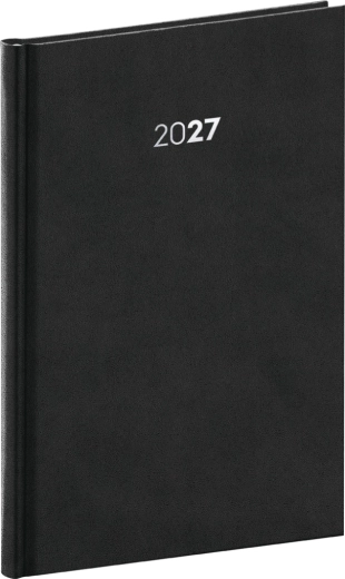 Notique tygodniowy terminarz Balakon 2027 czarny 15 × 21 cm