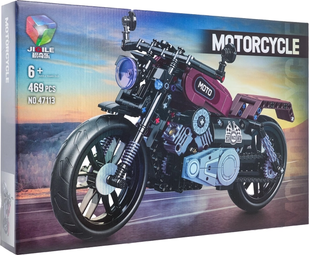 Zestaw konstrukcyjny motocykla, 469 elementów