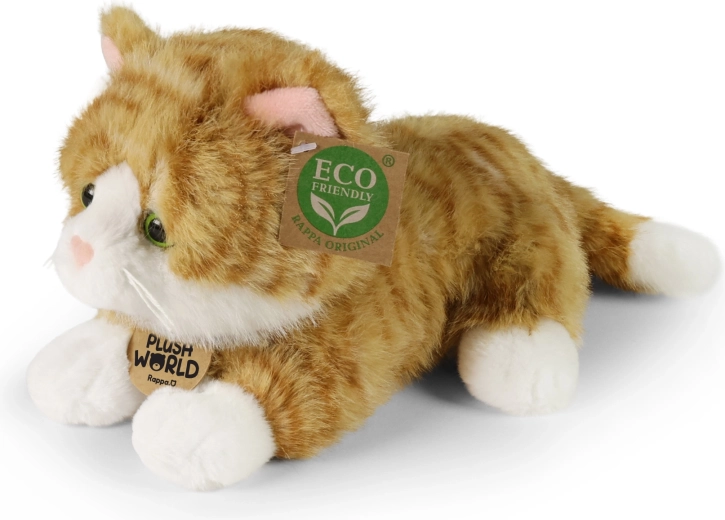Pluszowy rudy kot 22 cm Eco-friendly Plush World
