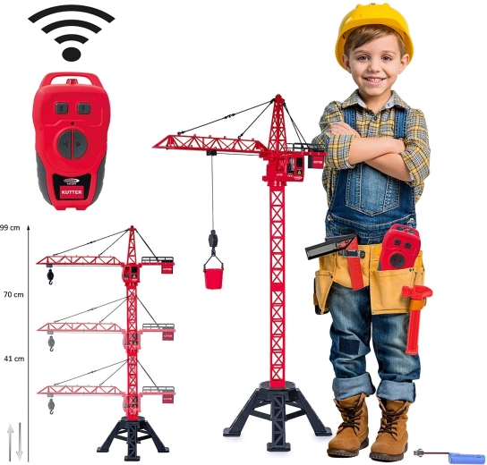 Żuraw wieżowy Kutter XL 99 ze sterowaniem na podczerwień