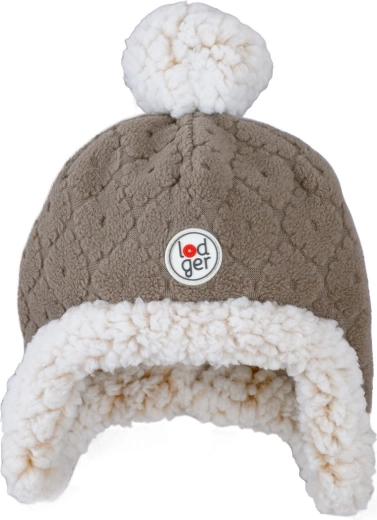Lodger zimowa czapka polarowa Hatter folklore fleece buffalo 6–12 miesięcy