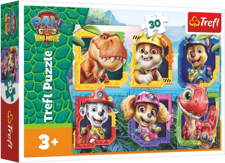 Puzzle Psi Patrol (Paw Patrol) Dino Movie – Dino Wyspa 30 elementów