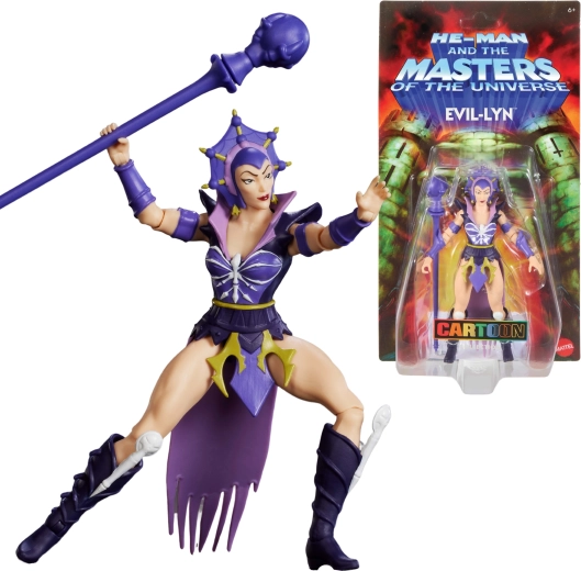 Masters of the Universe Origins figurka EVIL-LYN z laską