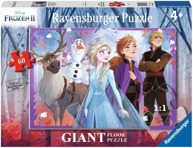 Ravensburger ogromne puzzle podłogowe Kraina Lodu (60 elementów)