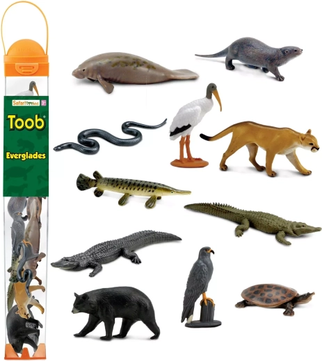 Safari Ltd. tuba Everglades – mini figurki zwierząt