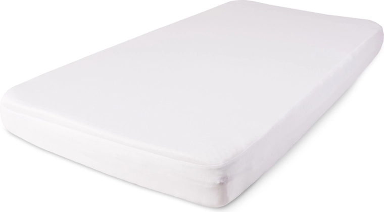 Nieprzemakalne prześcieradło z gumką Tencel 70 × 140 cm białe