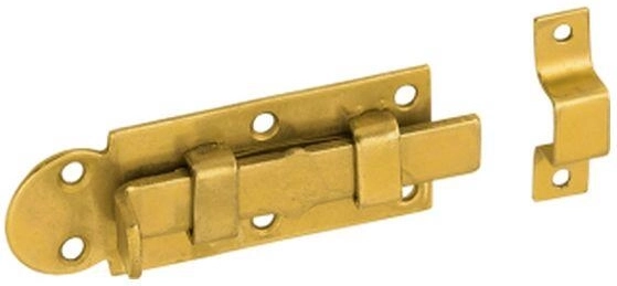 Prosta zasuwka 80 × 30 × 3 mm, ocynk