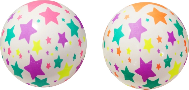 Gumowa piłka w gwiazdki dla dzieci
