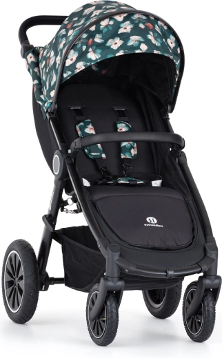 Petite&Mars wózek sportowy Street+ Air black limited flowers