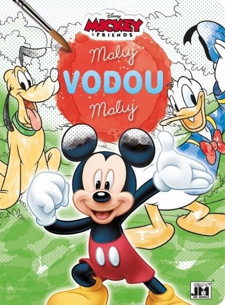 JIRI MODELS Maluj wodą Mickey i wyścigowcy