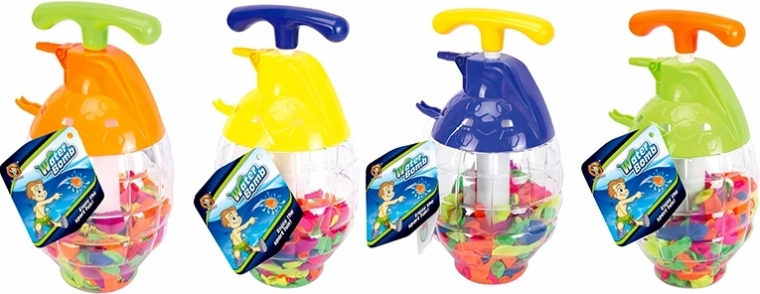 Wodne bomby z pompką 250 szt.