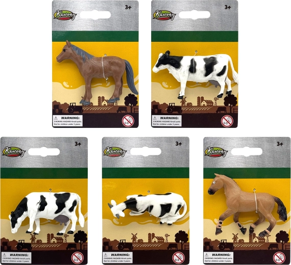 Zwierzątka z farmy – mini figurki do kolekcji