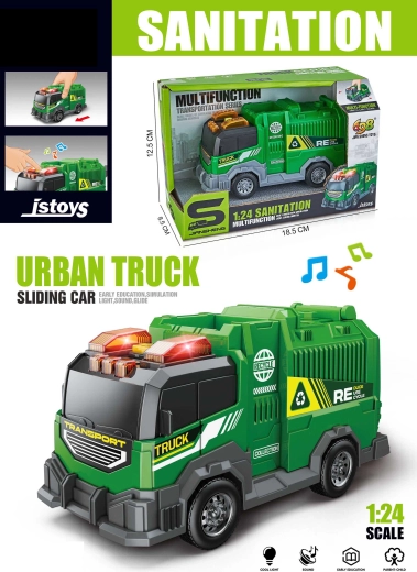 Śmieciarka z efektami 16 cm