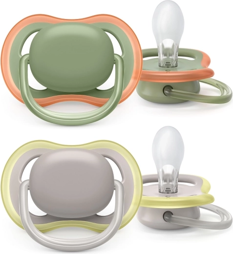 Philips Avent smoczek Ultra Air, 6–18 miesięcy, silikon, 2 szt.