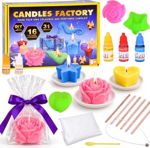 Kreatywny zestaw do tworzenia pachnących świec Candles Factory