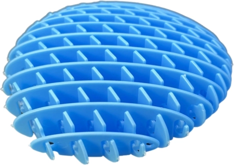 Antystresowa zabawka fidget niebieska 10 cm