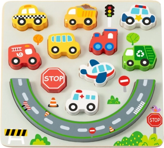 2Kids Toys balansujące puzzle City 2 w 1