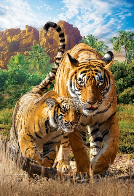 Puzzle Eurographics Save Our Planet – tygrysy XL 250 elementów