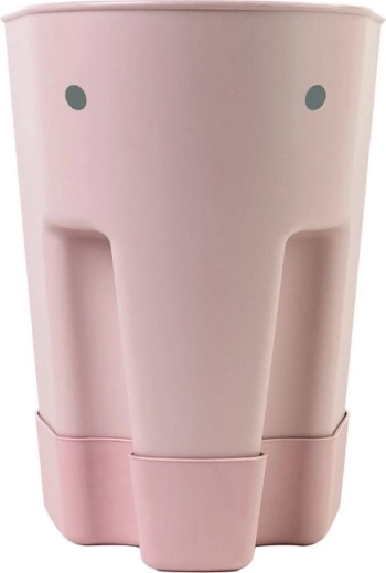 Shnuggle Ellie koszyk do przechowywania zabawek do wanny blush pink