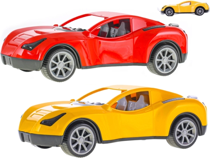 Samochód sportowy 38 cm z napędem bezwładnościowym, 2 kolory