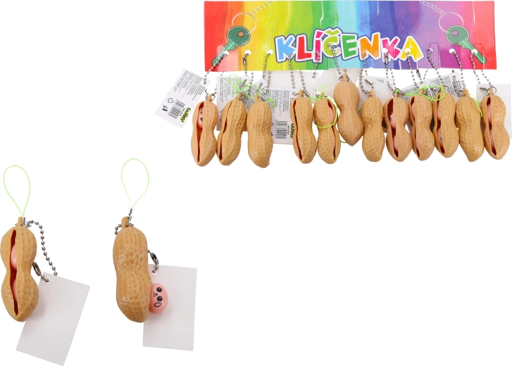 Brelok wyciśnięty orzeszek ziemny