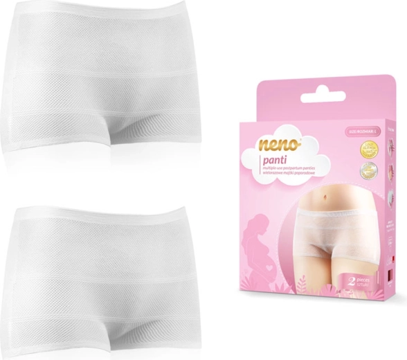 Neno Panti wielorazowe majtki poporodowe M (2 szt.)